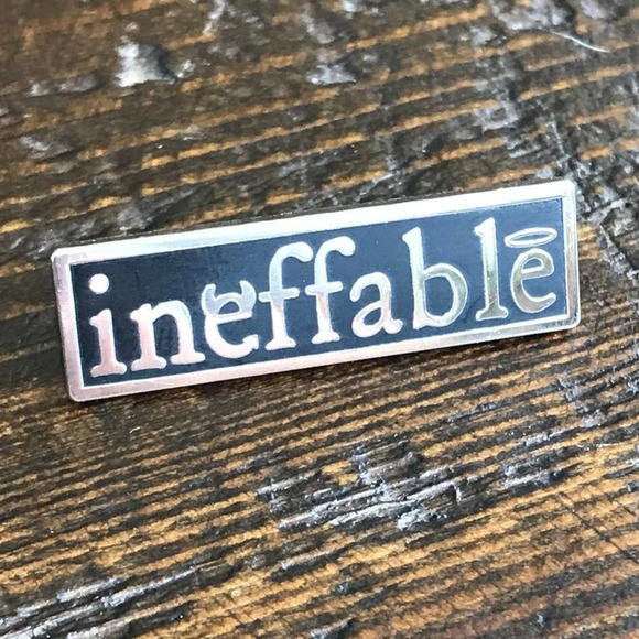 CALAMITY DAWN Jewelry - Good Omen's INEFFABLE Collectible Enamel Pin NEW! 825x3